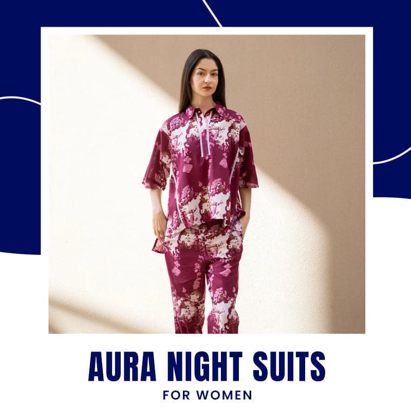 AURA Night Suits For Women